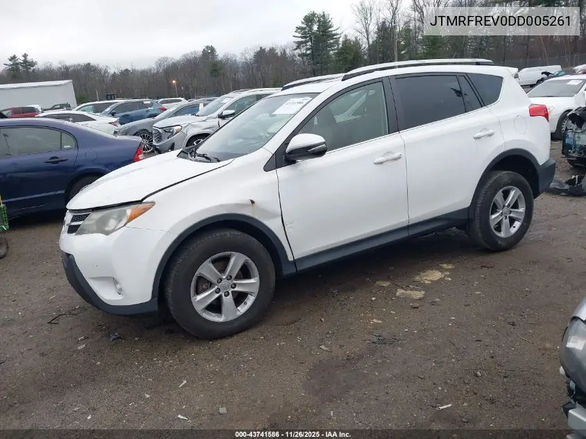 JTMRFREV0DD005261 2013 Toyota Rav4 Xle