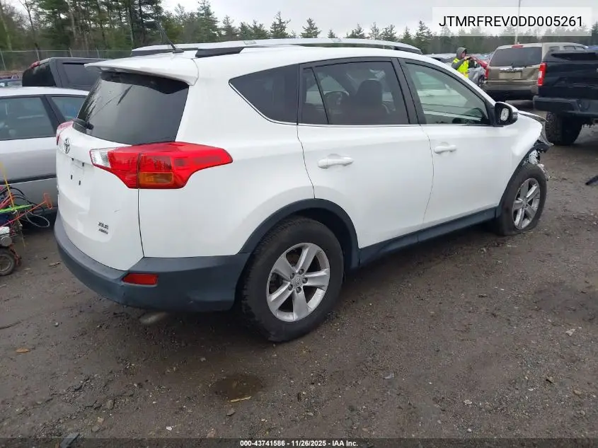 JTMRFREV0DD005261 2013 Toyota Rav4 Xle