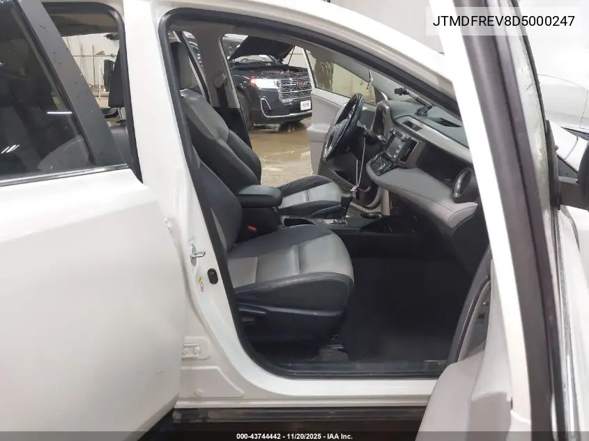 JTMDFREV8D5000247 2013 Toyota Rav4 Limited