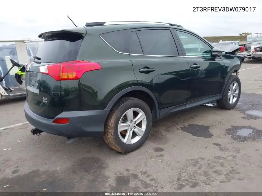 2T3RFREV3DW079017 2013 Toyota Rav4 Xle