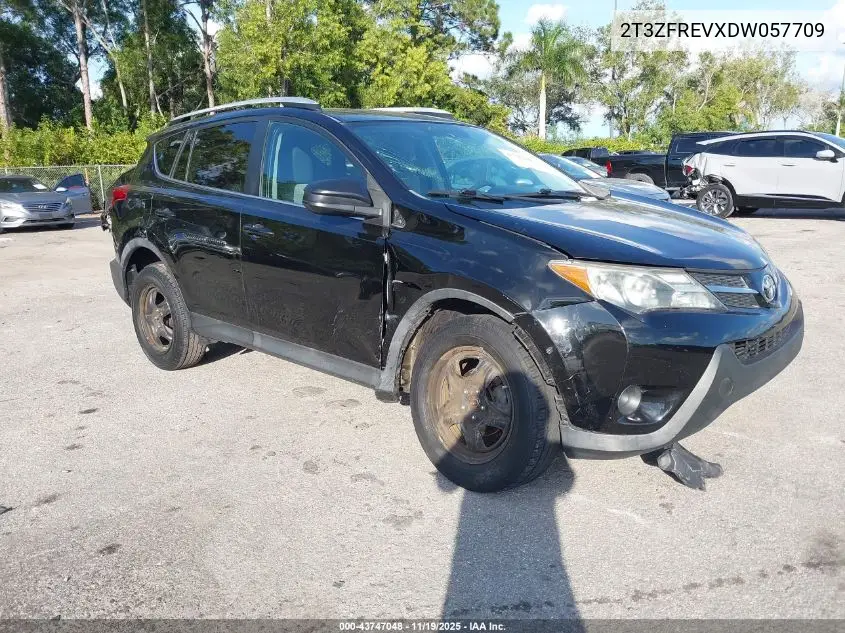 2T3ZFREVXDW057709 2013 Toyota Rav4 Le
