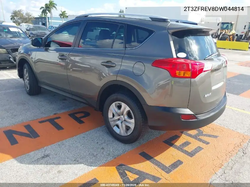 2T3ZFREV8DW044814 2013 Toyota Rav4 Le