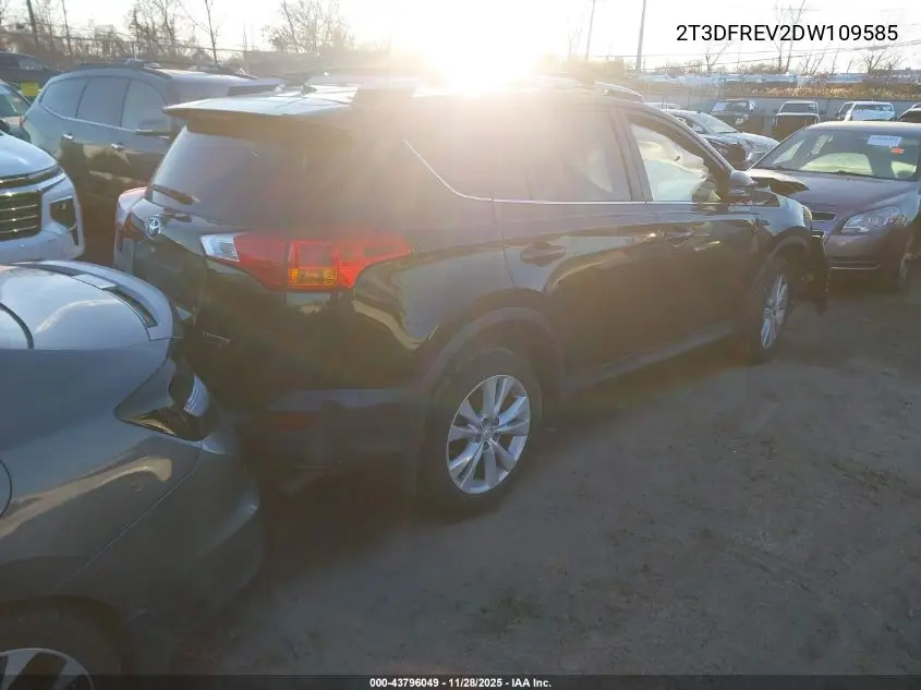 2T3DFREV2DW109585 2013 Toyota Rav4 Limited