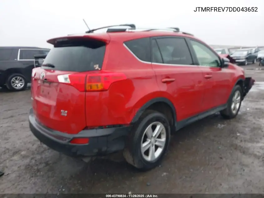 JTMRFREV7DD043652 2013 Toyota Rav4 Xle