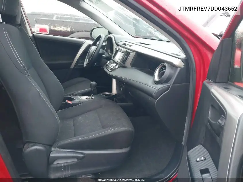JTMRFREV7DD043652 2013 Toyota Rav4 Xle