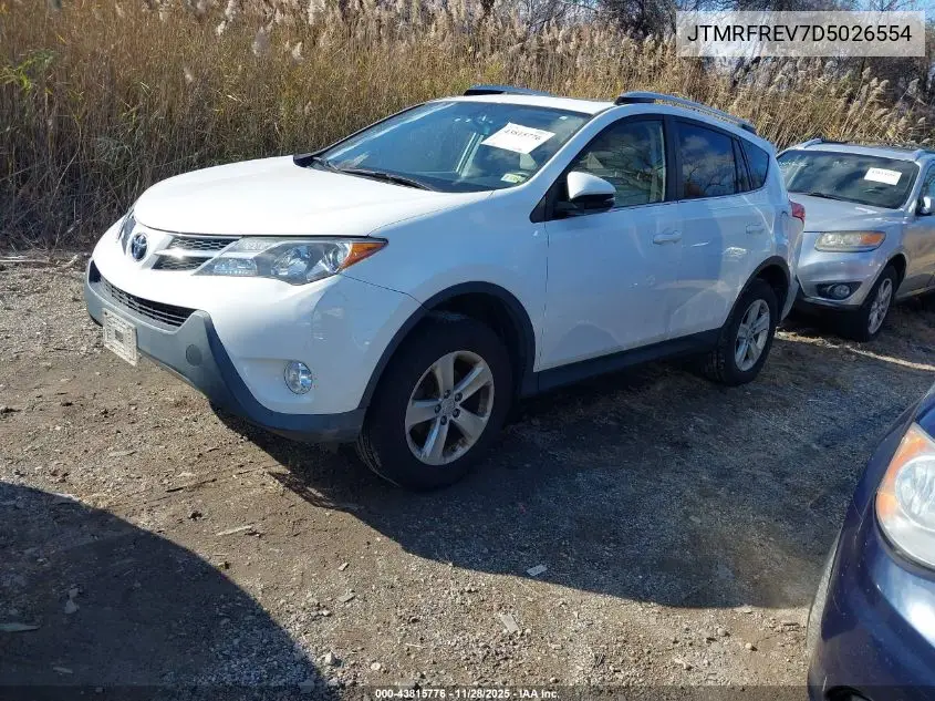 JTMRFREV7D5026554 2013 Toyota Rav4 Xle