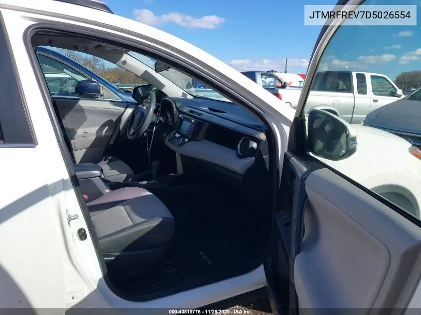 JTMRFREV7D5026554 2013 Toyota Rav4 Xle
