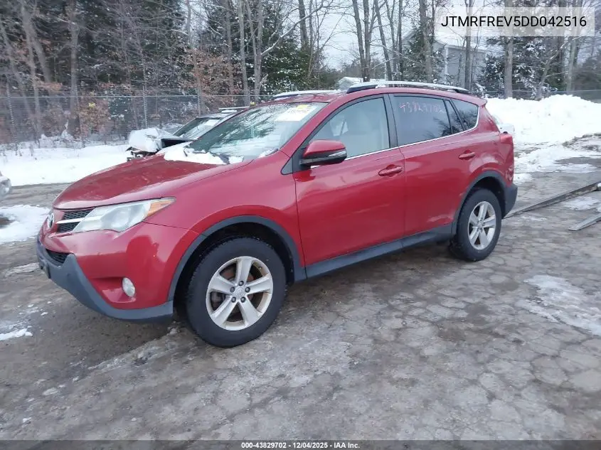 JTMRFREV5DD042516 2013 Toyota Rav4 Xle