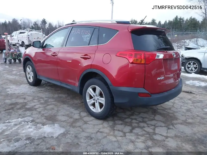 JTMRFREV5DD042516 2013 Toyota Rav4 Xle