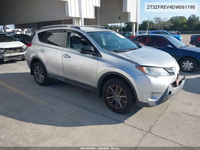 2T3ZFREV4DW061190 2013 Toyota Rav4 Le