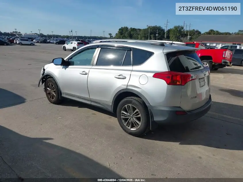 2T3ZFREV4DW061190 2013 Toyota Rav4 Le