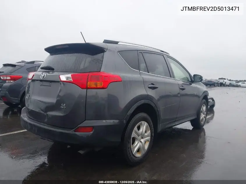 JTMBFREV2D5013471 2013 Toyota Rav4 Le
