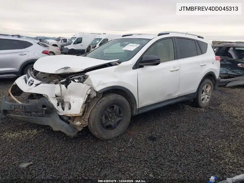 JTMBFREV4DD045313 2013 Toyota Rav4 Le