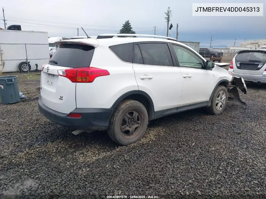 JTMBFREV4DD045313 2013 Toyota Rav4 Le