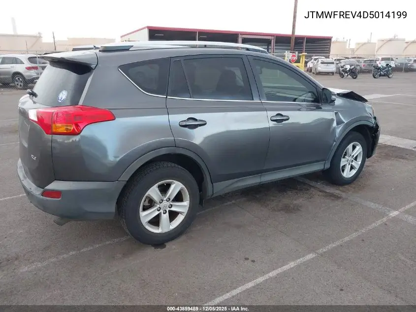 JTMWFREV4D5014199 2013 Toyota Rav4 Xle