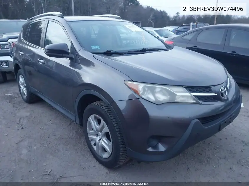 2T3BFREV3DW074496 2013 Toyota Rav4 Le