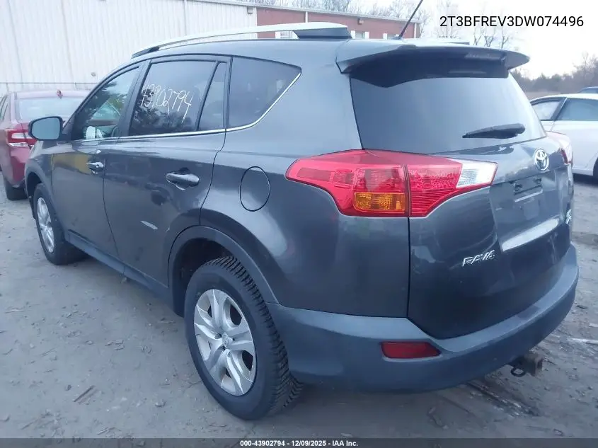 2T3BFREV3DW074496 2013 Toyota Rav4 Le