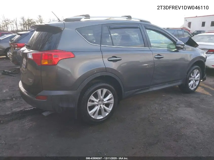 2T3DFREV1DW046110 2013 Toyota Rav4 Limited