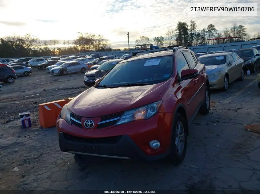 2T3WFREV9DW050706 2013 Toyota Rav4 Xle