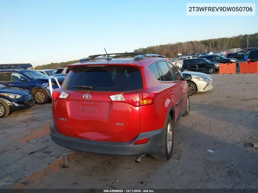 2T3WFREV9DW050706 2013 Toyota Rav4 Xle