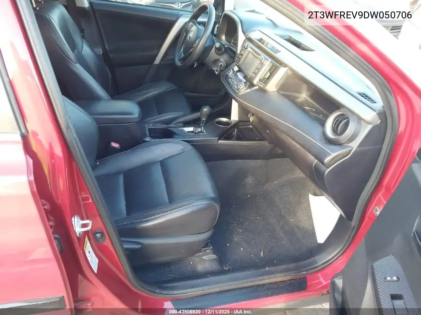 2T3WFREV9DW050706 2013 Toyota Rav4 Xle