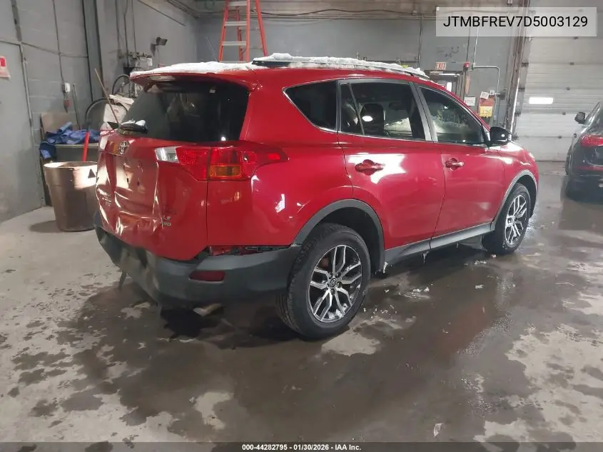 JTMBFREV7D5003129 2013 Toyota Rav4 Le