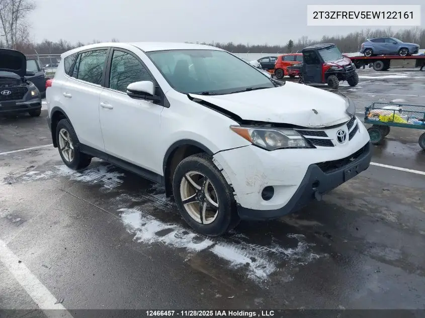 2T3ZFREV5EW122161 2014 Toyota Rav4 Le