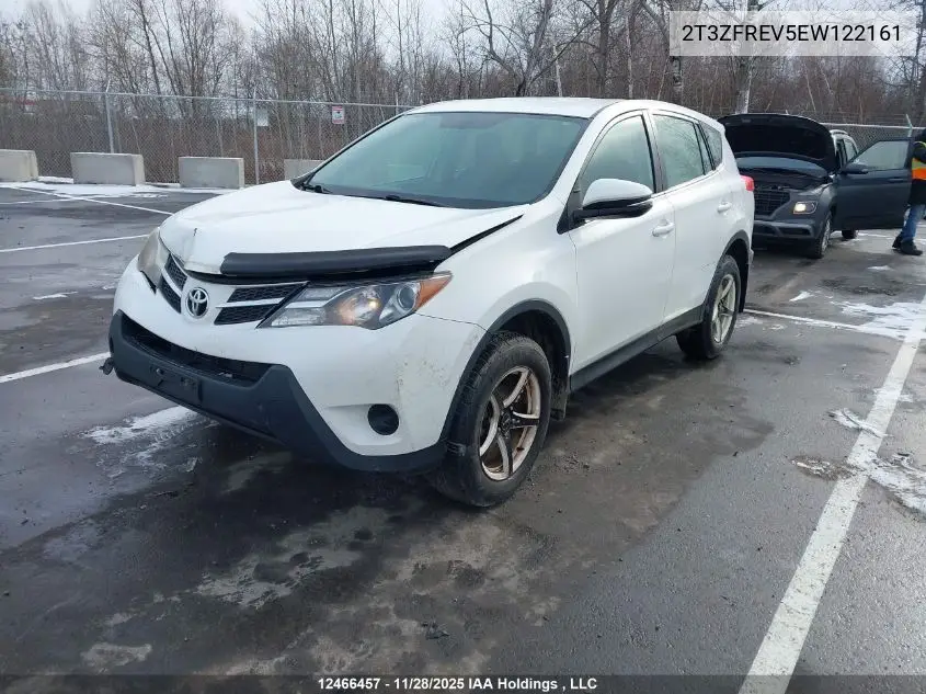 2T3ZFREV5EW122161 2014 Toyota Rav4 Le