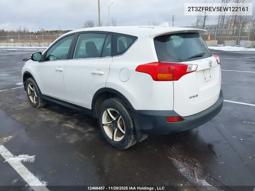 2T3ZFREV5EW122161 2014 Toyota Rav4 Le