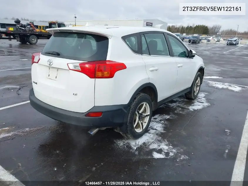 2T3ZFREV5EW122161 2014 Toyota Rav4 Le