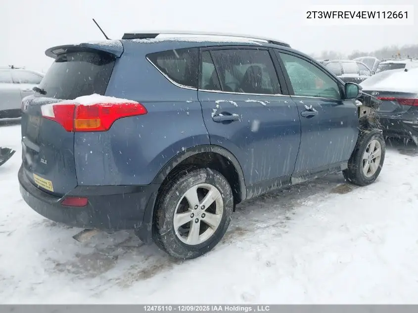 2T3WFREV4EW112661 2014 Toyota Rav4 Xle