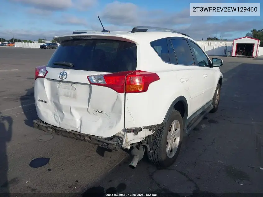 2T3WFREV2EW129460 2014 Toyota Rav4 Xle