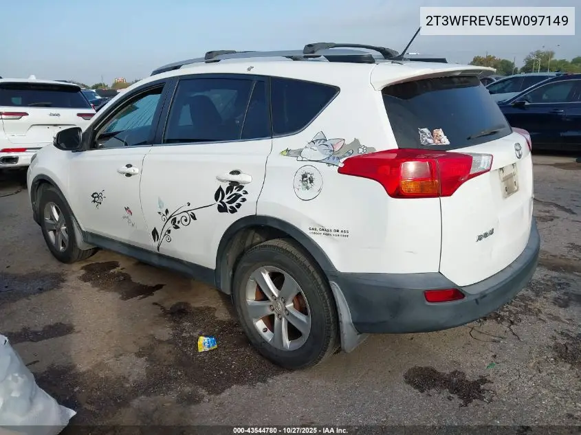 2T3WFREV5EW097149 2014 Toyota Rav4 Xle