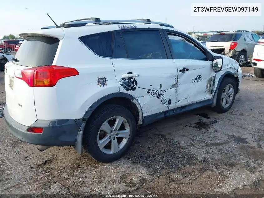 2T3WFREV5EW097149 2014 Toyota Rav4 Xle