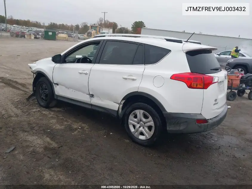 JTMZFREV9EJ003432 2014 Toyota Rav4 Le