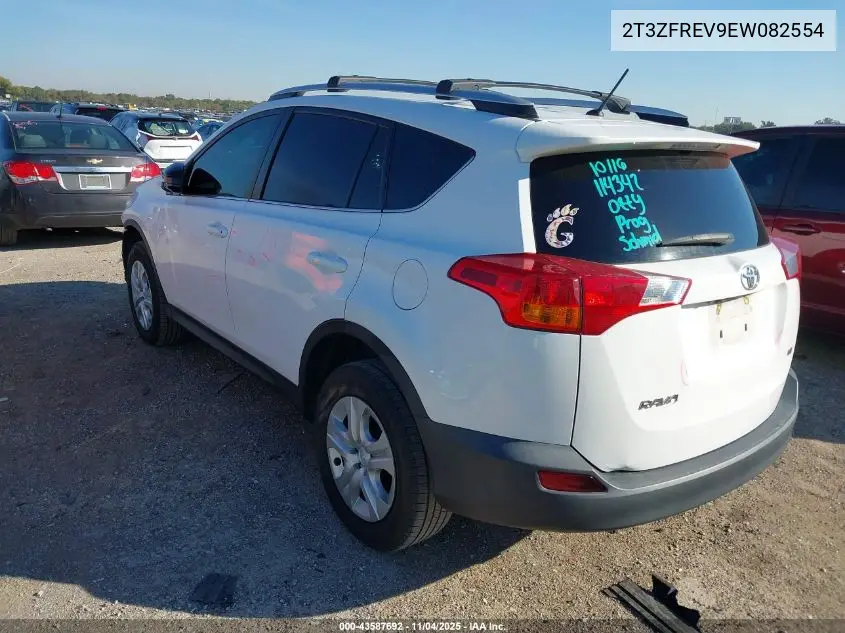 2T3ZFREV9EW082554 2014 Toyota Rav4 Le