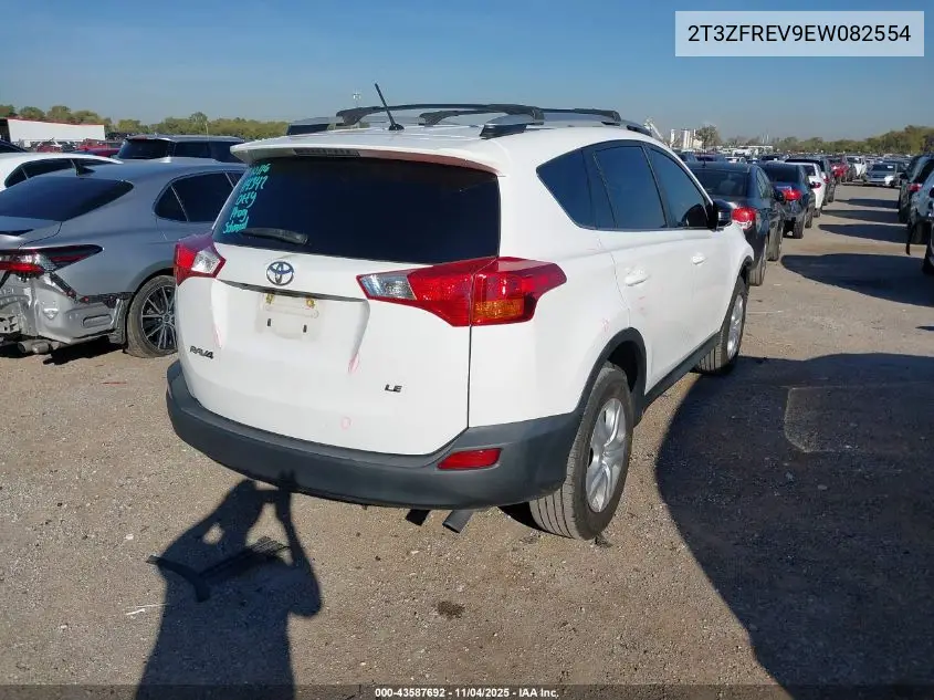2T3ZFREV9EW082554 2014 Toyota Rav4 Le