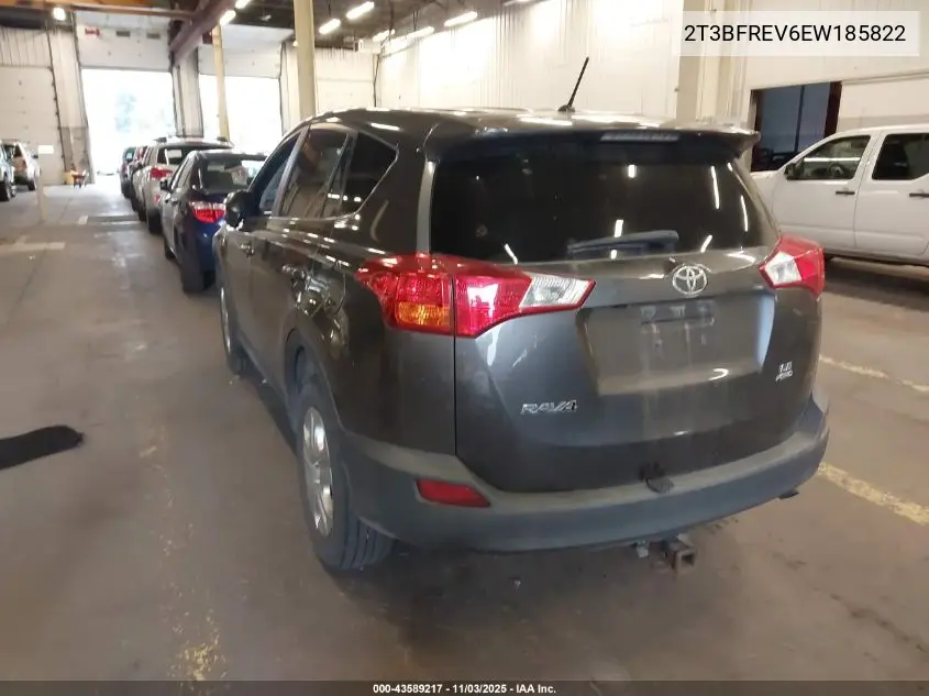 2T3BFREV6EW185822 2014 Toyota Rav4 Le
