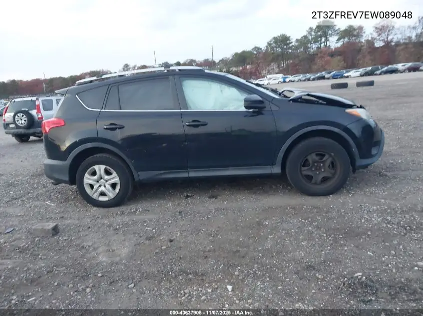2T3ZFREV7EW089048 2014 Toyota Rav4 Le