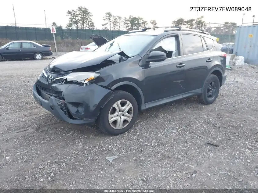 2T3ZFREV7EW089048 2014 Toyota Rav4 Le