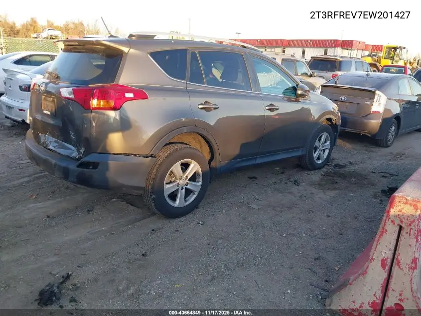 2T3RFREV7EW201427 2014 Toyota Rav4 Xle