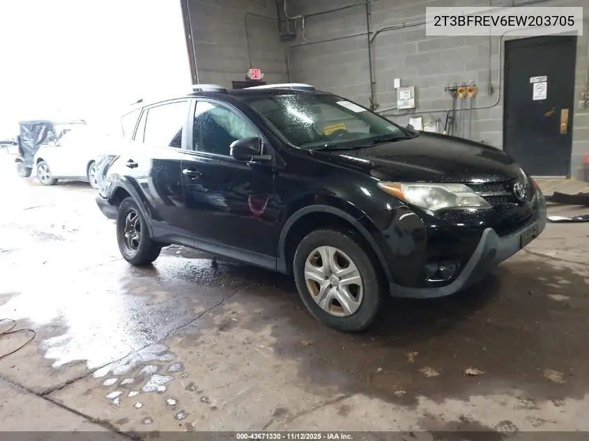 2T3BFREV6EW203705 2014 Toyota Rav4 Le
