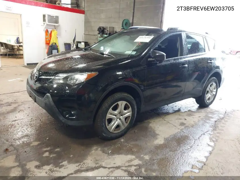2T3BFREV6EW203705 2014 Toyota Rav4 Le