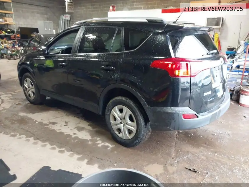 2T3BFREV6EW203705 2014 Toyota Rav4 Le