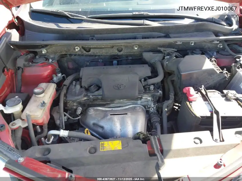 JTMWFREVXEJ010067 2014 Toyota Rav4 Xle