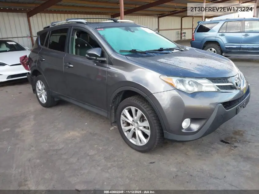 2T3DFREV2EW173224 2014 Toyota Rav4 Limited