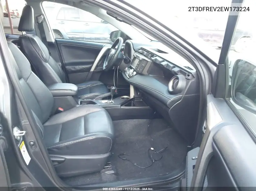 2T3DFREV2EW173224 2014 Toyota Rav4 Limited