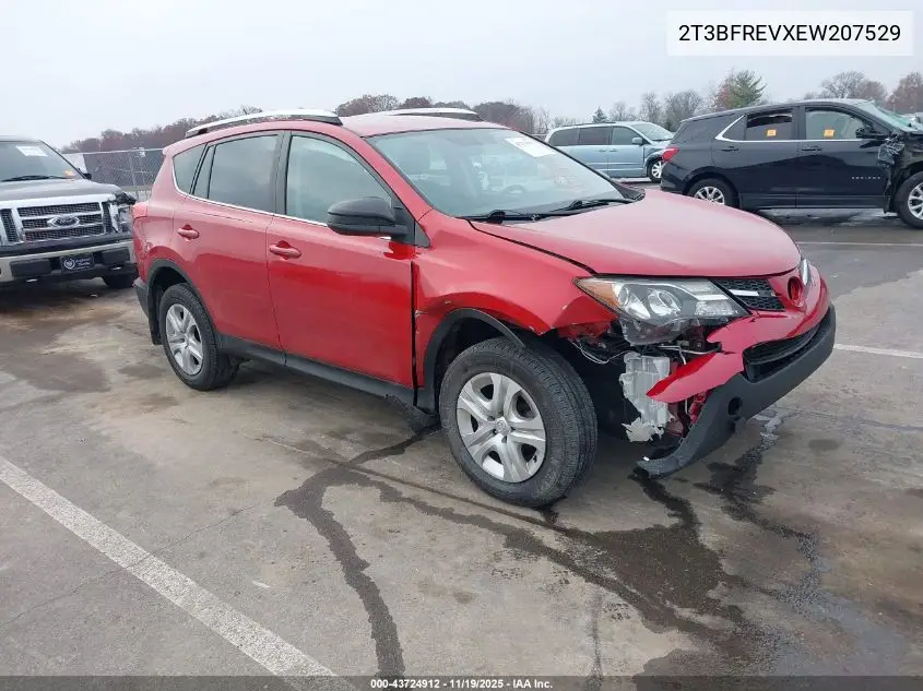 2T3BFREVXEW207529 2014 Toyota Rav4 Le