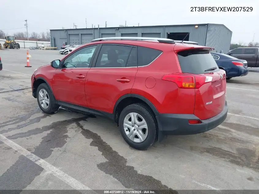 2T3BFREVXEW207529 2014 Toyota Rav4 Le