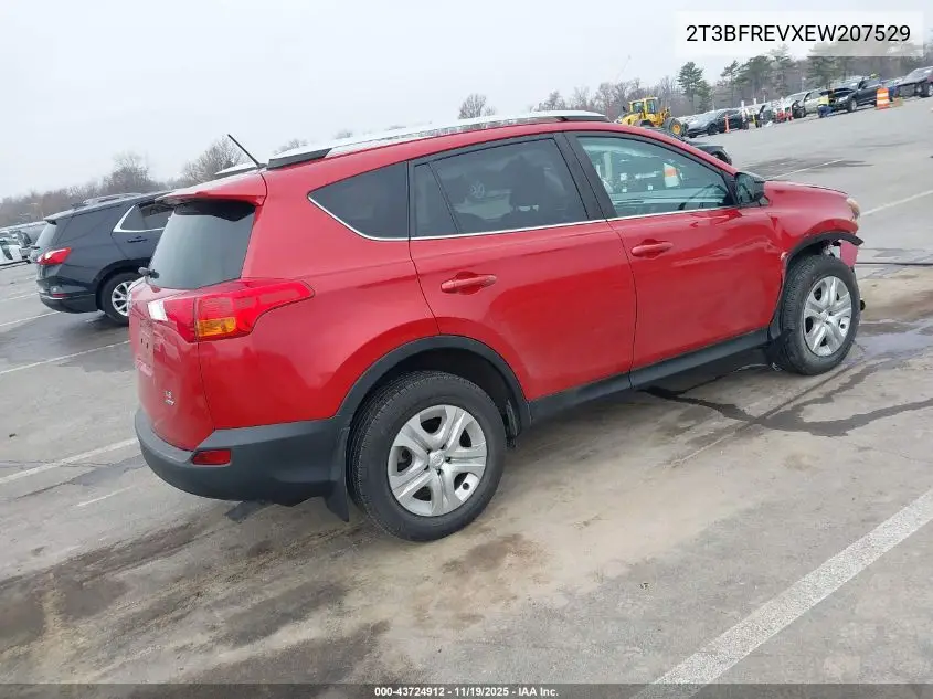 2T3BFREVXEW207529 2014 Toyota Rav4 Le